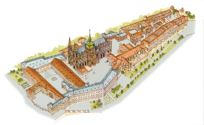 Prager Burg. Prag, Tschechische Republik